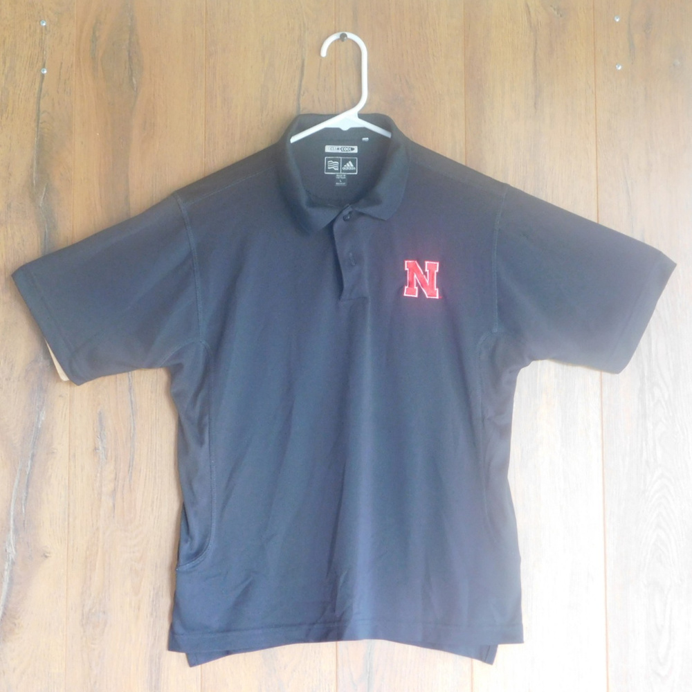 Adidas Climalite Polo Shirt Men's  Blue Size L